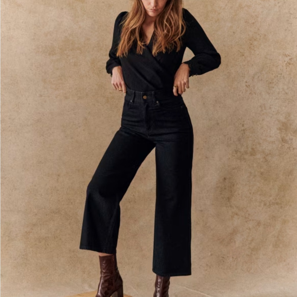 Sezane Le Crop Jeans